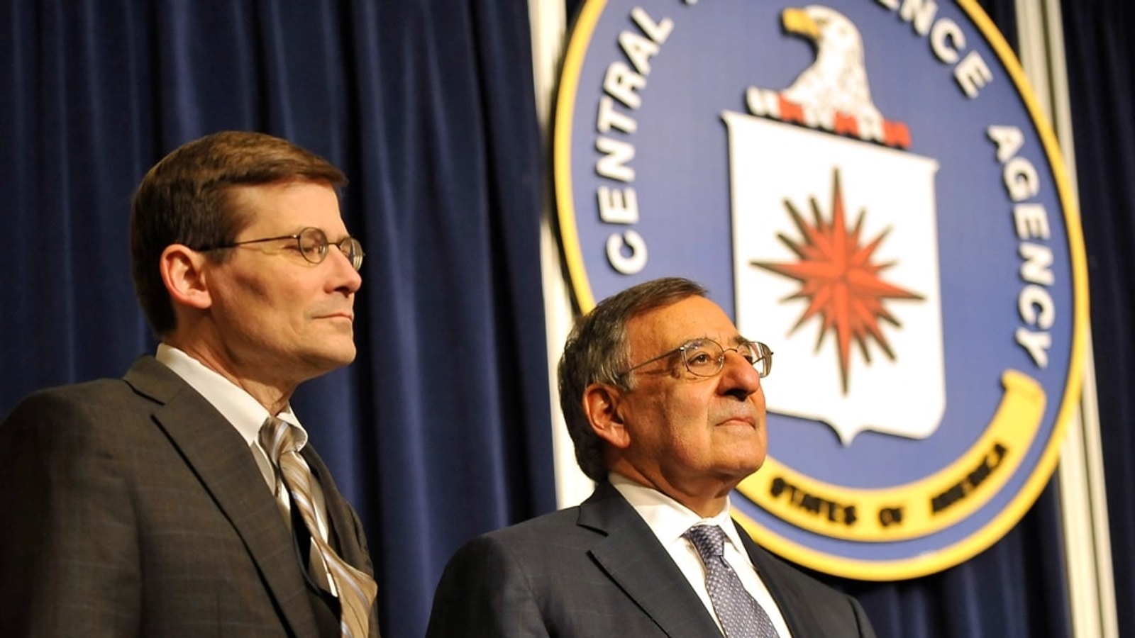 Officials at CIA headquarters in Langley, Virginia