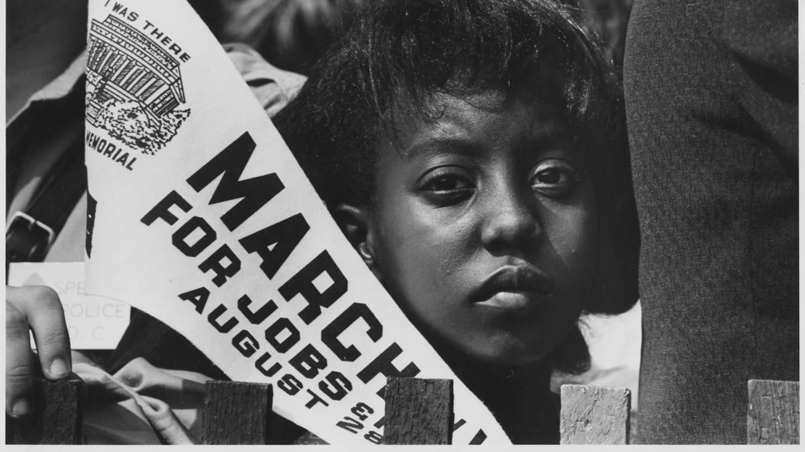 Young participant at the 1963 March on Washington