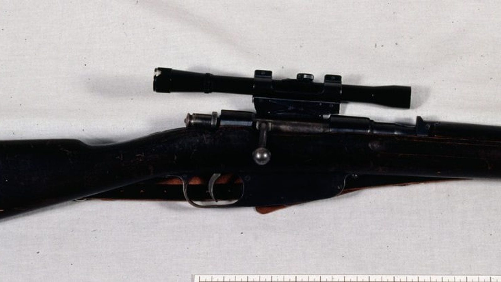 Mannlicher-Carcano rifle owned by Lee Harvey Oswald, preserved by the U.S. National Archives