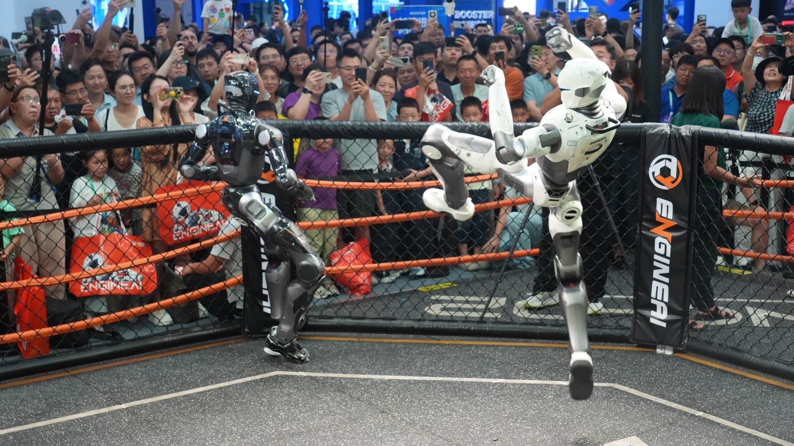 Robot boxing is becoming an adversarial sensing problem
